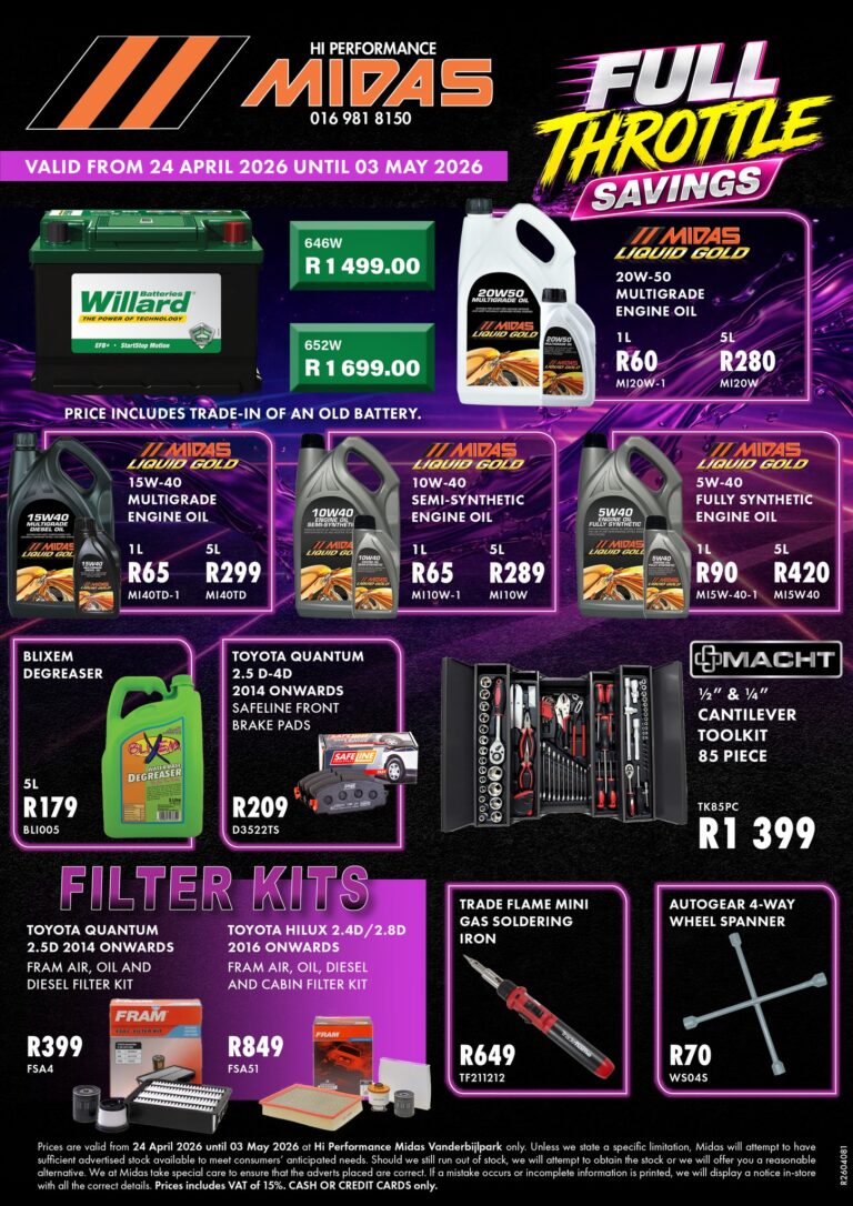 Midas Vanderbijlpark 4