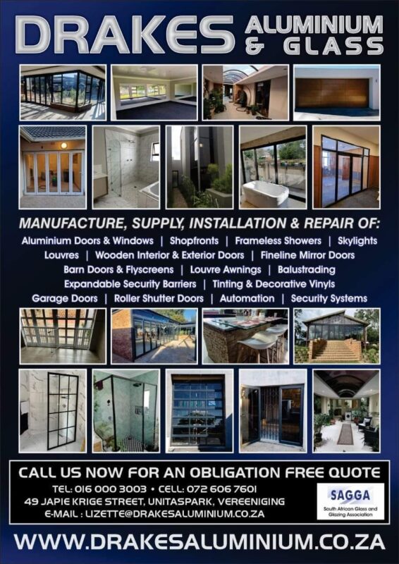 Drakes Aluminium and Glass Vereeniging