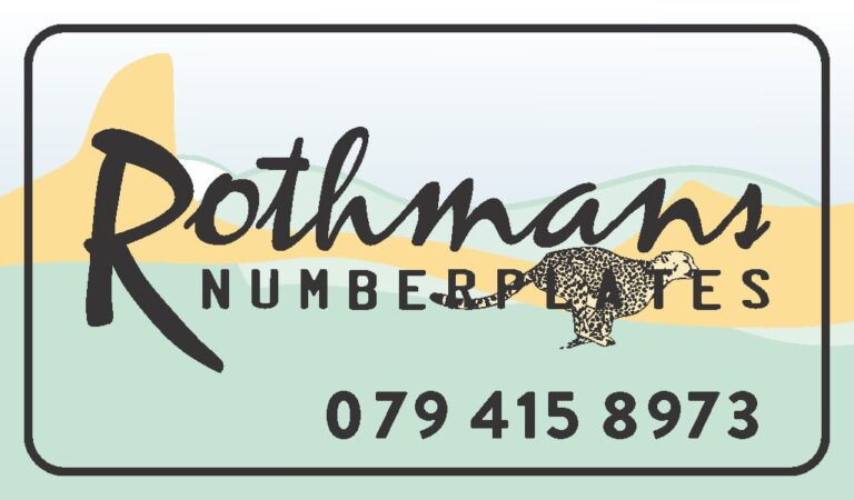 Rothmans Number Plates Sasolburg 2