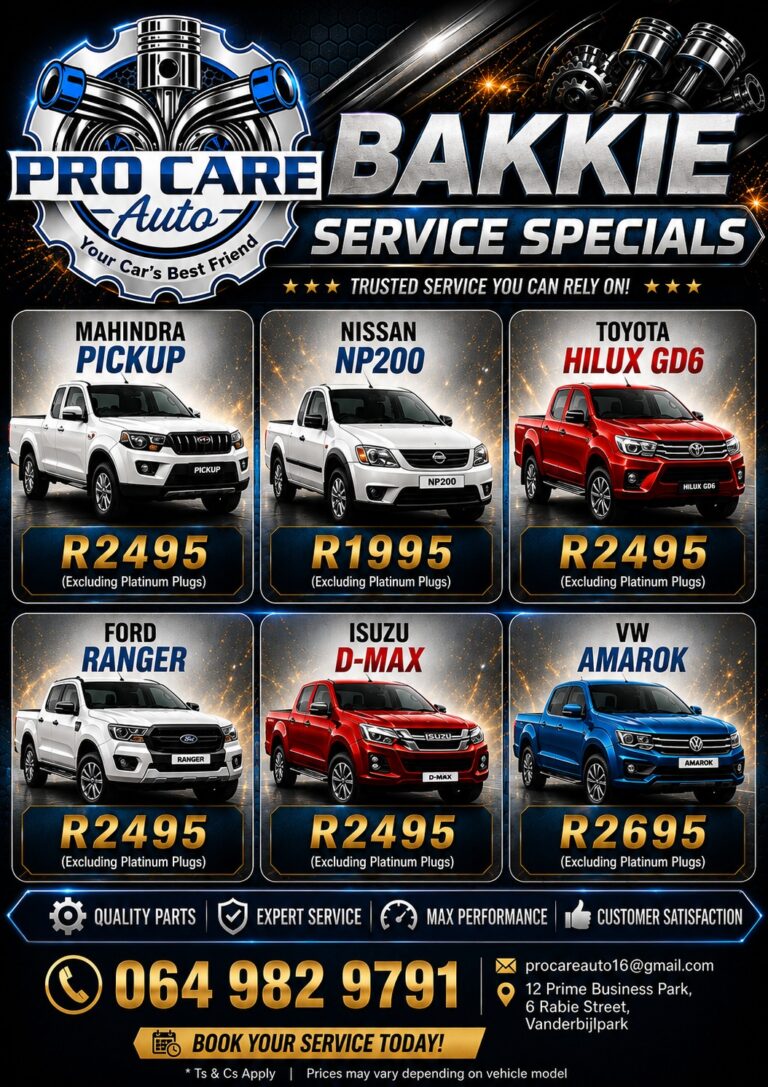Pro Care Auto Vanderbijlpark 2